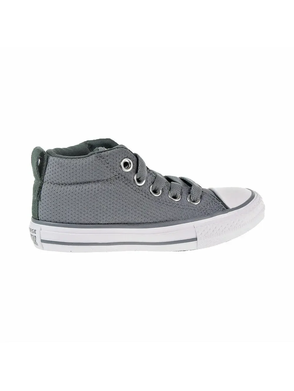Converse Chuck Taylor All Star Street Mid Size 11 Big Boys Shoes Grey 661890F